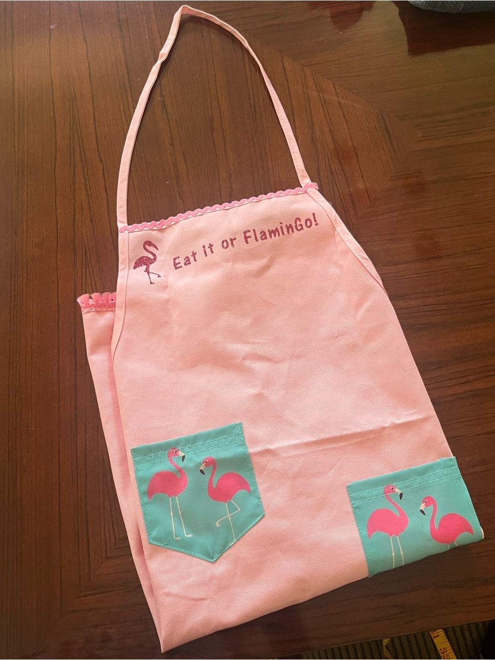 Erickson Beamon Light Pink Decorative Trim Apron